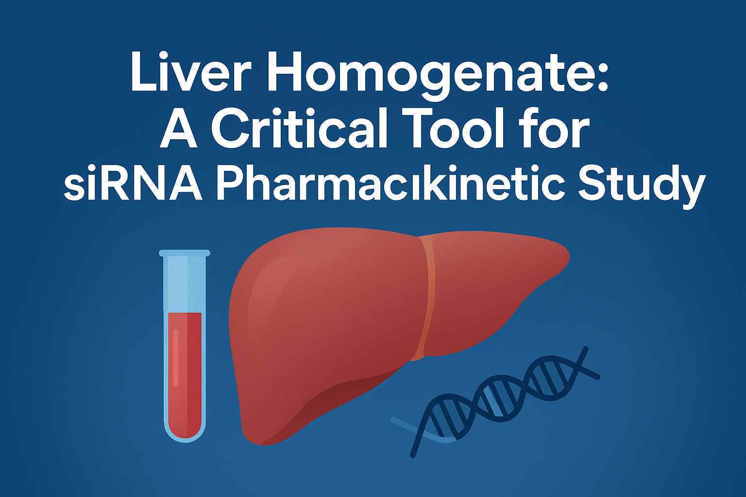 Liver Homogenate: A Critical Tool for siRNA Pharmacokinetic Study