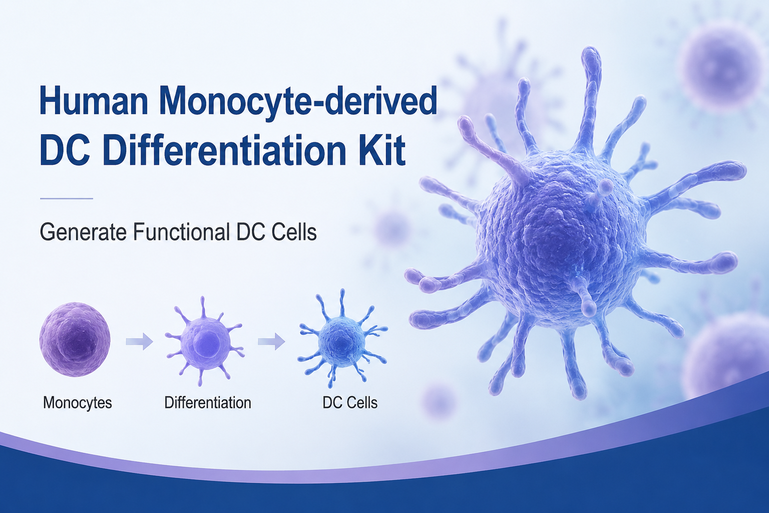 Human Monocyte-derived DC Differentiation Kit and Dendritic Cells in Immune Research