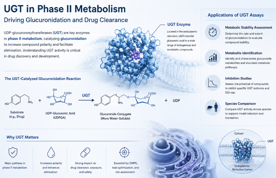 UGT in Phase II Metabolism: A Key Driver of Glucuronidation in Drug Clearance